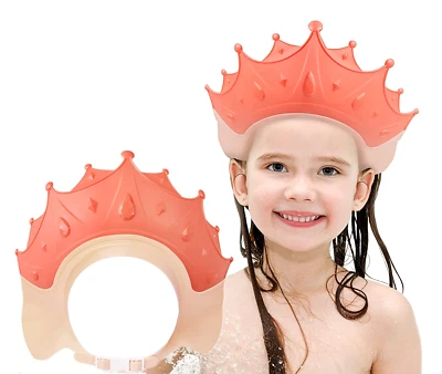 FUSACONY Duschhaube Kinder, Baby Sicherer Shampoo Cap, Baby Verstellbarer Shampo