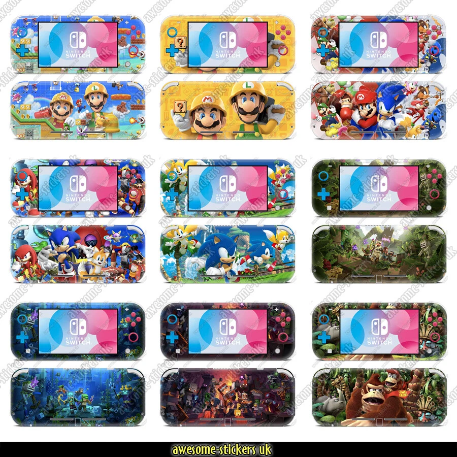 Stickers to fit Nintendo Switch LITE sticker skin decal premium vinyl 207-215 - Image 1 of 1