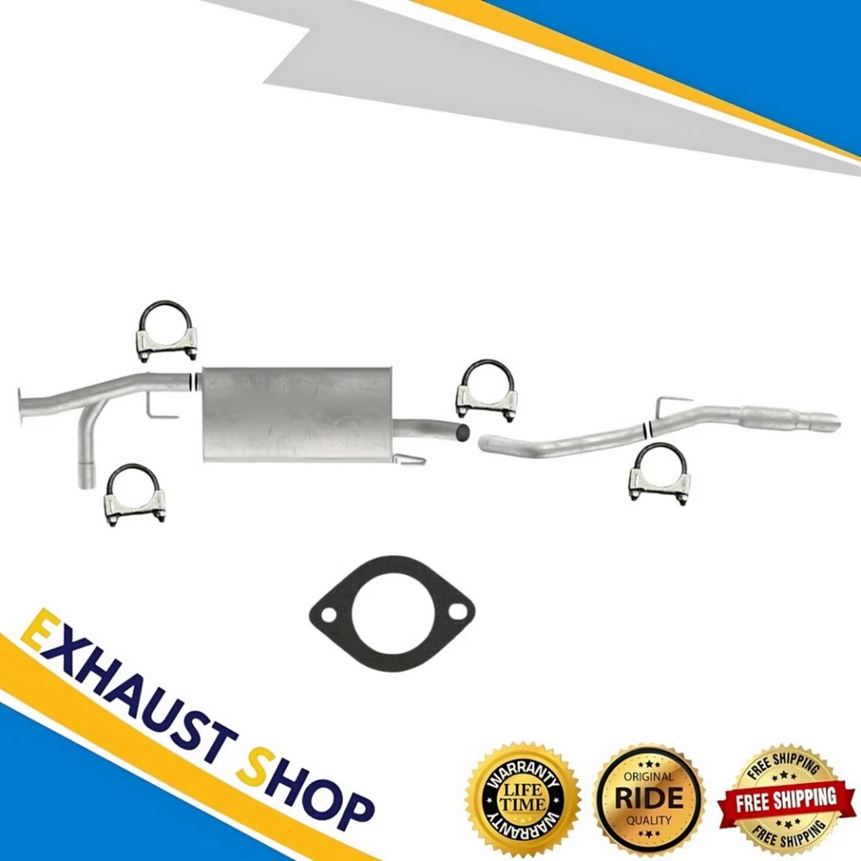 Conjunto de silenciador + tubo de escape para Nissan Xterra 2005-2015 4,0 L envío rápido en stock Foto 1 de 4