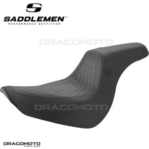 SEAT HARLEY SOFTTAIL SADDLEMEN Speed Merchant Pro Series SM81829DB - Picture 1 of 3