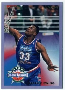 1993-94 Fleer All-Star Insert #3 Patrick Ewing New York Knicks - Picture 1 of 2