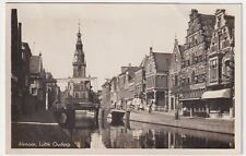 NETHERLANDS ALKMAAR LUTTIK OUDORP REAL PHOTO POSTED 1943 TO HOAP, HOLWERD.