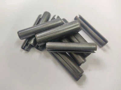 Reyher DIN 7346 Spannstifte geschlitzt, Spannhülsen 10 x 50 Federstahl blank