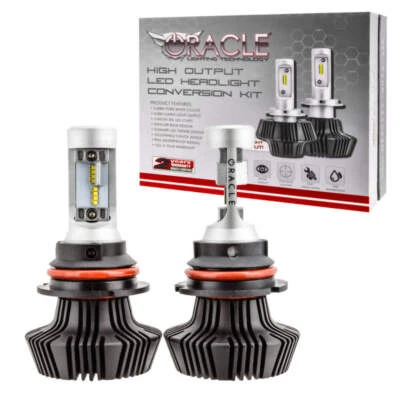 Oracle 9007 4000 Lumen LED Headlight Bulbs (Pair) - 6000K - Image 1 of 4