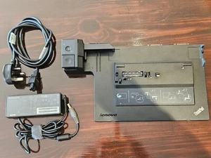 Station d'accueil Lenovo ThinkPad type 4338 avec alimentation d'origine 20V/90W. - Photo 1/9