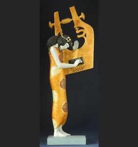 Gustav Klimt *La Poesia* KL27 Scultura Figura - 20621 H - Picture 1 of 2