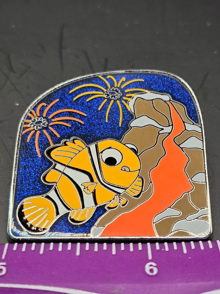 Disney 60th Diamond Celebration Disneyland Forever Finding Nemo Pin LR - Image 1 of 2