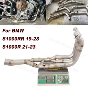 For BMW S1000RR 2019-2023 S1000R 21-23 Modified System Exhaust Header Link Pipe - Picture 1 of 8