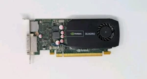 Dell HP PNY NVIDIA Quadro 600 1GB DDR3 1x DVI 1x DP PCIe Video Graphics Card - Picture 1 of 2