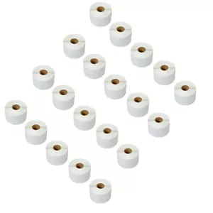 20 Rolls 1300/R 2"x1" Direct Thermal Labels 2X1 for Zebra 2824 Eltron ZP450 - Picture 1 of 12