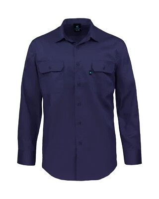Men's Long Sleeve Durable Work and Casual Shirts - Image 1 of 2