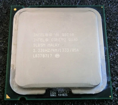 Intel Core 2 Quad Q8200 - 4x2,33 GHz Quad-Core CPU ; Prozessor SLG9S - Bild 1 von 2