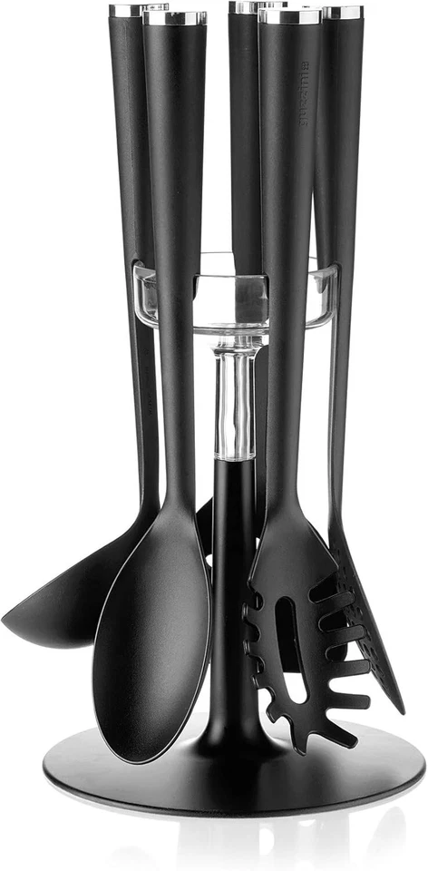 Guzzini Cooking 5-teiliges Küchenhelferset Chrom 19 x 35 cm NEU R2770 - Bild 1 von 4