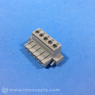 Parker MSTB 2.5 - 5.08 Terminal Connector 10A 5 Pole 250V USIP - Image 1 of 4