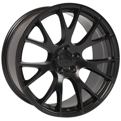 Rueda negra mate 20x9 para Dodge Charger 2006-2015 - OWH3550 Foto 1 de 4