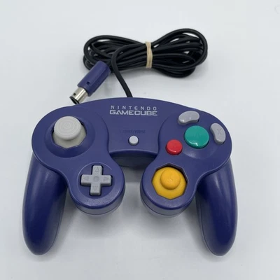 Official OEM Nintendo GameCube Controller Indigo DOL-003 VG - Image 1 of 4