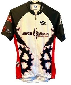 Bike Barn Voler Cyclist Shirt  Houston , Texas Size Medium Made In USA - Picture 1 of 3