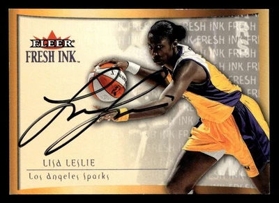 2000 Fleer Ultra WNBA Lisa Leslie Auto Fresh Ink Los Angeles Sparks ES9031 - Image 1 of 2