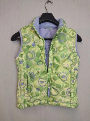 L.L Bean Goose Down Puffer Quilted Vest Kids Sz Med 10-12  Zip Preppy Outdoors - Image 1 of 4