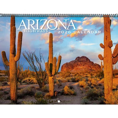 Arizona Highways,  Arizona Highways Classic 2026 Wall Calendar, 12'' X 9'', 12-M Foto 1 de 4
