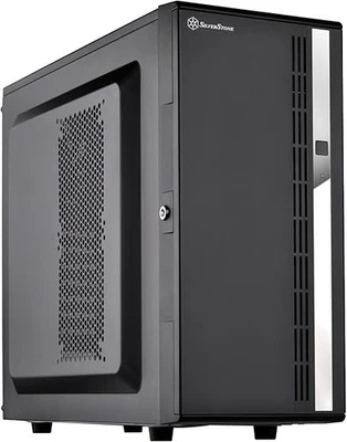 SilverStone Technology CS380 8-Bay Compact ATX Tower case, Black - Image 1 of 4