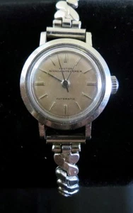 CROTON NIVADA GRENCHEN INCABLOC SELF WINDING AUTOMATIC STAINLESS Woman's WATCH - Picture 1 of 6