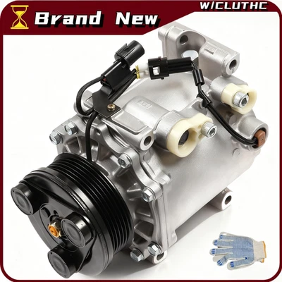  A/C Compressor W/Clutch for Mitsubishi Mirage 1.5L 1.8L1998 1999 2000 2001 2002 - Изображение 1 из 4