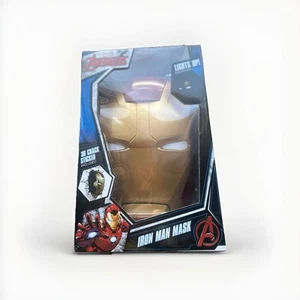 3DLightFX Marvel Avengers Iron Man Mask/Head 3D Wall Light up Eyes - Picture 1 of 5