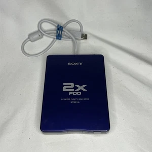 Sony MPF88E-UA/181 USB externe portable 2x vitesses lecteur de disquette/FDD - Photo 1/6