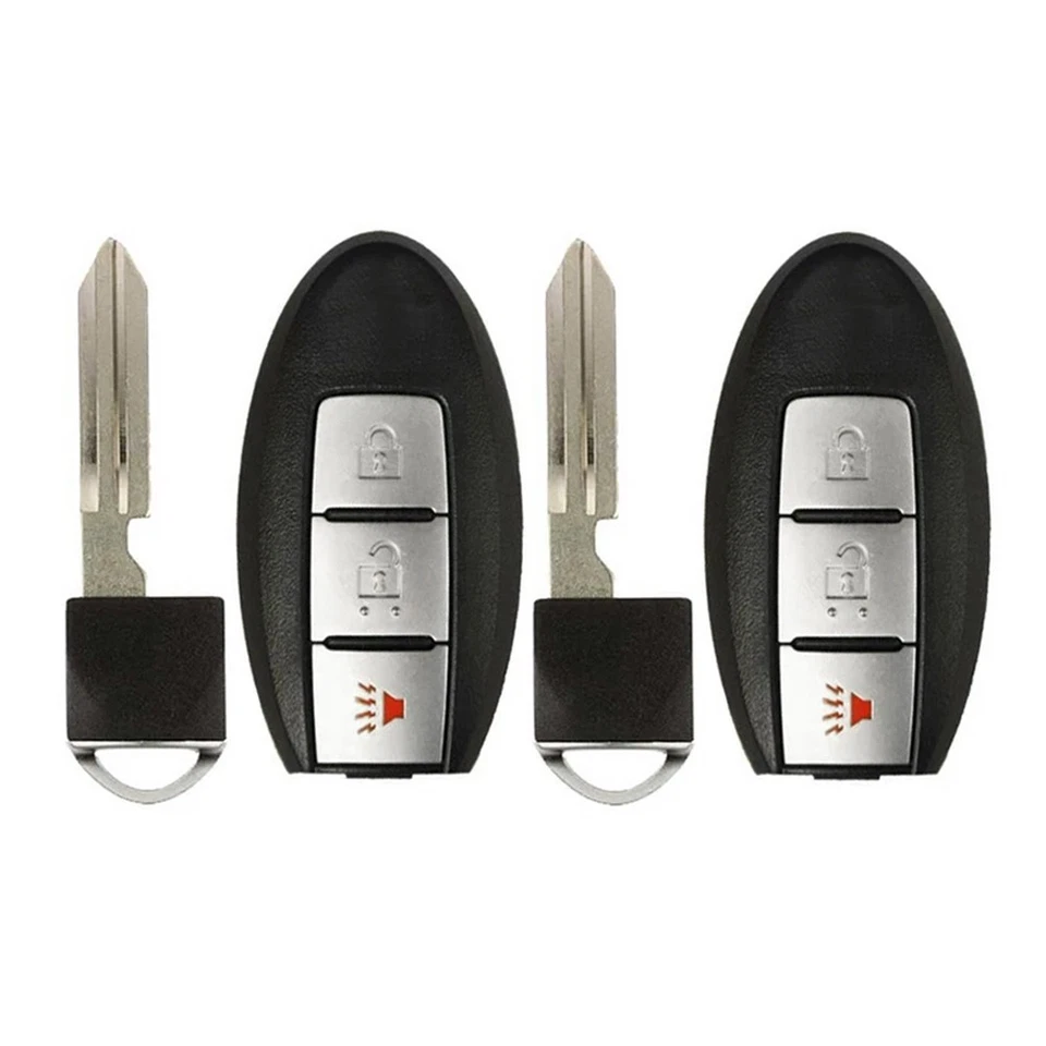 2 Llavero inteligente de repuesto para Nissan Juke 2011 2012 2013 2014 2015 2016 2017 Foto 1 de 4