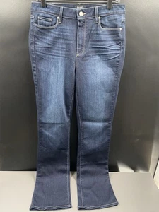 PAIGE High Rise Manhattan Slim Boot Jeans in Gardena Wash Size 31 - Picture 1 of 9