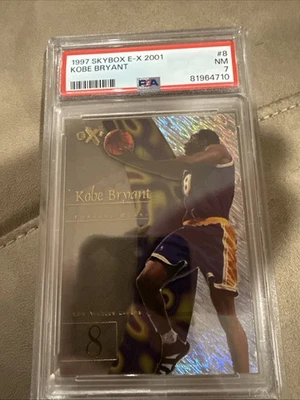 1997 Skybox E-x 2001 Kobe Bryant PSA 7 - Image 1 of 2