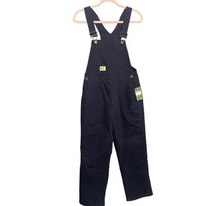Bass Pro Sops Insulated Workwear Overall Bibs Youth XL Hunting Fishing Black NWT - Picture 1 of 18