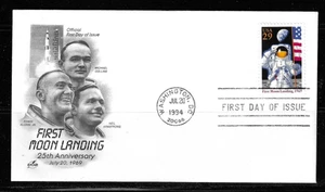 US SC # 2841a Moon Landing  FDC . Artcraft Cachet - Picture 1 of 1
