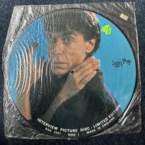 Iggy Pop - Ltd Edition Interview Picture Disc LP Record - NM/EX Unopened - Picture 1 of 2