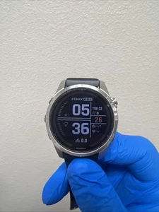 Reloj inteligente Garmin Fenix 7S Pro Edición Solar GPS 42mm Titanio/Gris Niebla - Imagen 1 de 8