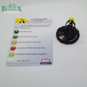 Heroclix Captain America set Yelena Belova #019 Uncommon figure w/card! - Picture 1 of 1