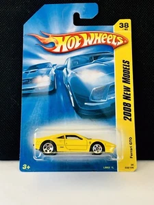 Hot Wheels Ferrari 288 GTO yellow 2008 New Models - Picture 1 of 3