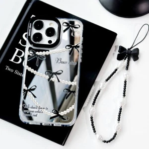 For Apple iPhone 16 15 14 13 12 11 pro Anti-scratch Mirror Bracelet phone case - Picture 1 of 6