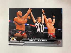 Jay Lethal / Jeff Jarrett 2024 Upper Deck AEW All Elite Wrestling #85 Card - Picture 1 of 4
