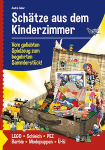 BUCH "Schätze aus dem Kinderzimmer" incl. Ü-Ei, Barbie, LEGO, PEZ, Schleich, ... - Bild 1 von 9