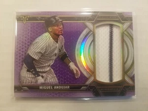 2021 Topps Triple Threads Single Jumbo Jersey Relic Miguel Andujar #SJR-MA 26/36 - Picture 1 of 1