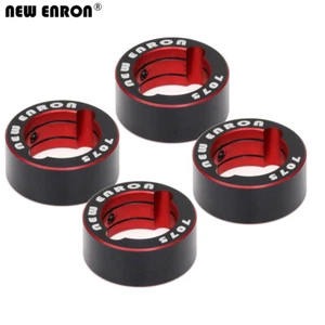 Manguitos de taza de accionamiento CNC de aleación 7075 17 mm negro-rojo para Traxxas 1/5 X-MAXX 1/6 XRT - Imagen 1 de 10
