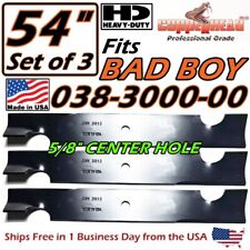 COPPERHEAD 3-PACK 54" HD BAD BOY HIGH-LIFT BLADES 038-3000-00 -MADE IN USA
