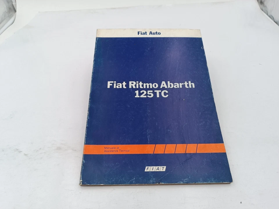 Manuale officina Fiat Ritmo Abarth 125 TC dati tecnici e generalità edizion 1981 - Immagine 1 di 4