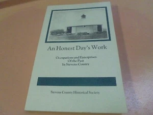 1992 Book An Honest Day's Work, Stevens County Minnesota - Picture 1 of 5