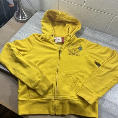 PINK VICTORIA'S SECRET Sudadera con Capucha Amarilla Cremallera Completa - Talla M Foto 1 de 4