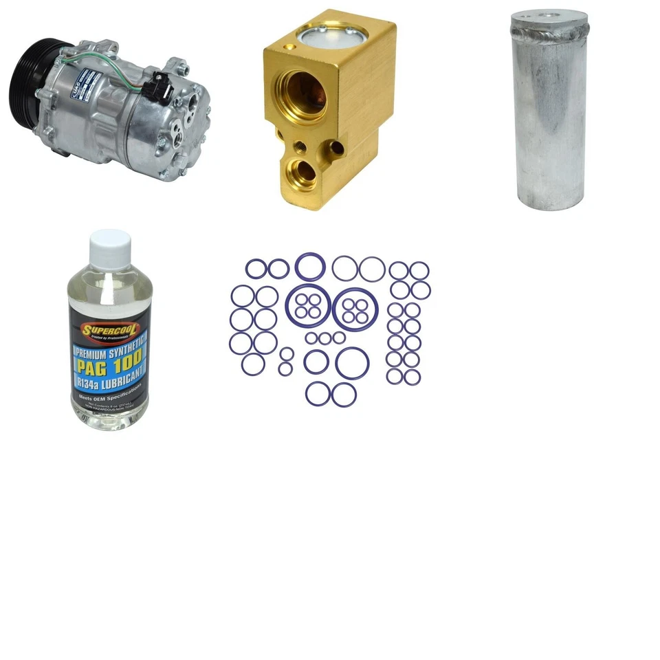 Kit de compressor AC para 1999-2001 Volkswagen Golf - Imagem 1 de 1