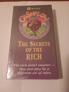 Rich Dad Cashflow The Secrets of the Rich Rat Race VHS Tape New Sealed Vintage  - Picture 1 of 8
