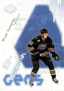 2001-02 UD Mask Collection #170 Brian Sutherby - Picture 1 of 1